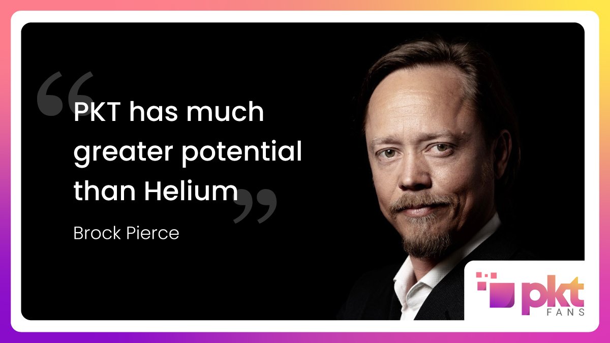 PKTFans's tweet photo. Brock sees the potential in @pkt_cash $PKT.

If you believe in a #decentralized internet owned by the people, come build with us.

#Crypto #cryptotwitter #blockchain #Helium $HNT $eth #ETH #Akash #SHIBARMY  $wPKT #BinanceSmartChain 

https://t.co/sth7kIbZ7f https://t.co/4gsQO4F1hK