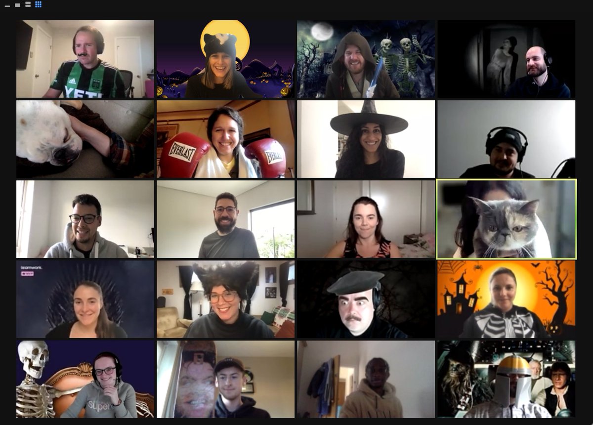 So proud to be a part of this team! What a SPooOOooOOoooky marketing meeting at <a href="/teamwork/">Teamwork.com</a>