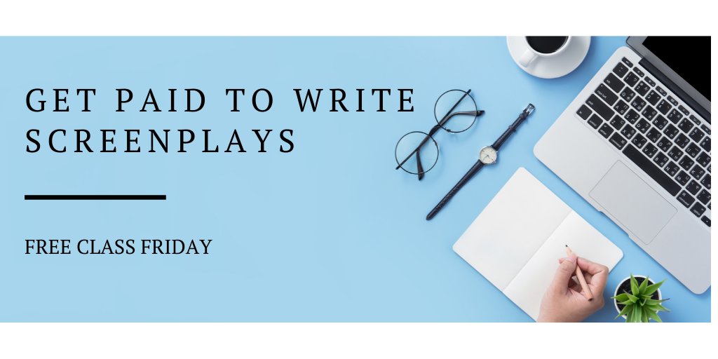 ScreenwritingU's tweet photo. #FreeClassFriday Today
How To Get Paid To Write Screenplays - The Writing Assignment Model
12pm Pacific Time
https://t.co/5jCw3qAYfu
#screenwriting #writingcommunity
Class Handout at: https://t.co/TXHNjnv3pN https://t.co/k8frjNrIYS