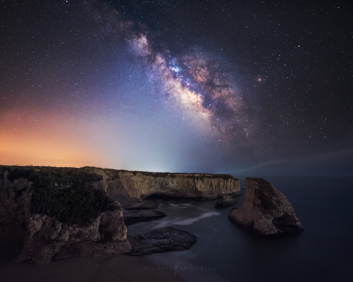 Stargazing on the California Coast.