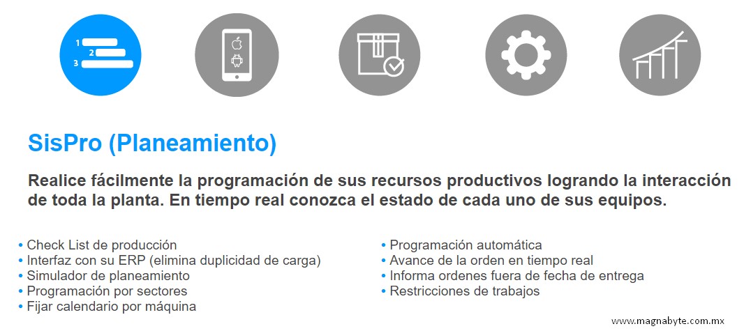 MagnabyteMexico's tweet image. Si tus procesos están atrasados ​​en una preparación de máquina, es posible que tu negocio se derrumbe. Ahí es donde entra #SisPro, nuestro #softwaredecontrol de producción automático. Evalúa e identifica qué áreas pueden mejorar y aumenta la rentabilidad.
magnabyte.com.mx/sispro