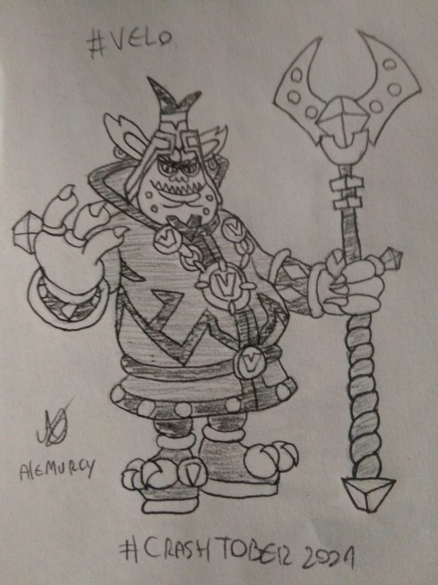 AleMurcy's tweet photo. 29 #EmperorVelo 
Uno de los corredores mas rápidos de la galaxia. Idea de motivacion por el gran artista @/MasonEarwood:
https://t.co/N6h9bMnDnl
#CrashTober2021 #Inktober #Inktober2021 #CrashBandicoot #Velo #EmperorVelo https://t.co/xKBiRZsbr3