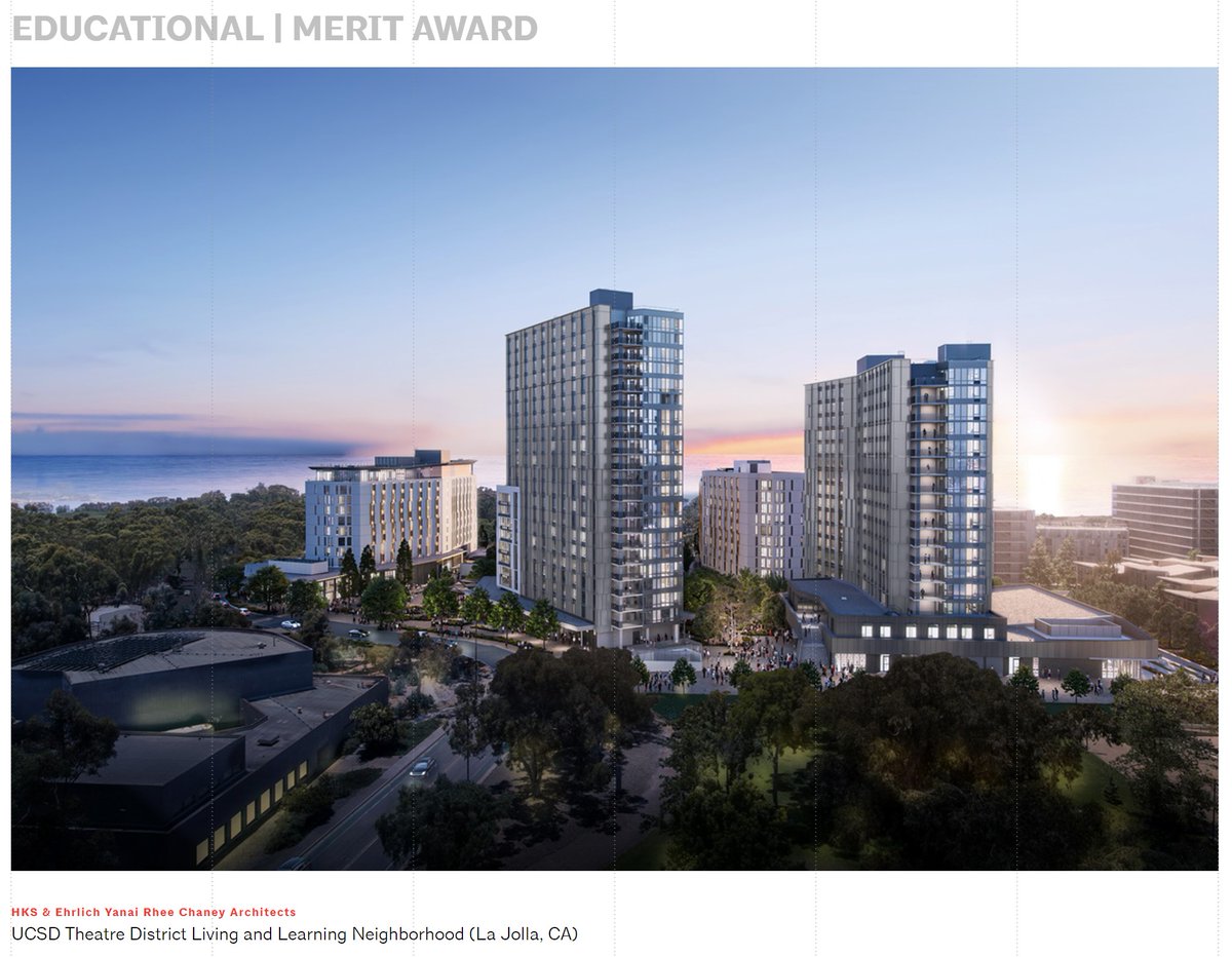thank you @AIALosAngeles - honored to receive a NextLA Merit Award for our <a href="/UCSanDiego/">UC San Diego</a> Living and Learning Neighborhood with <a href="/HKSArchitects/">HKS Architects</a>  and <a href="/KitchellCos/">Kitchell Corporation</a> and @SWAgroup