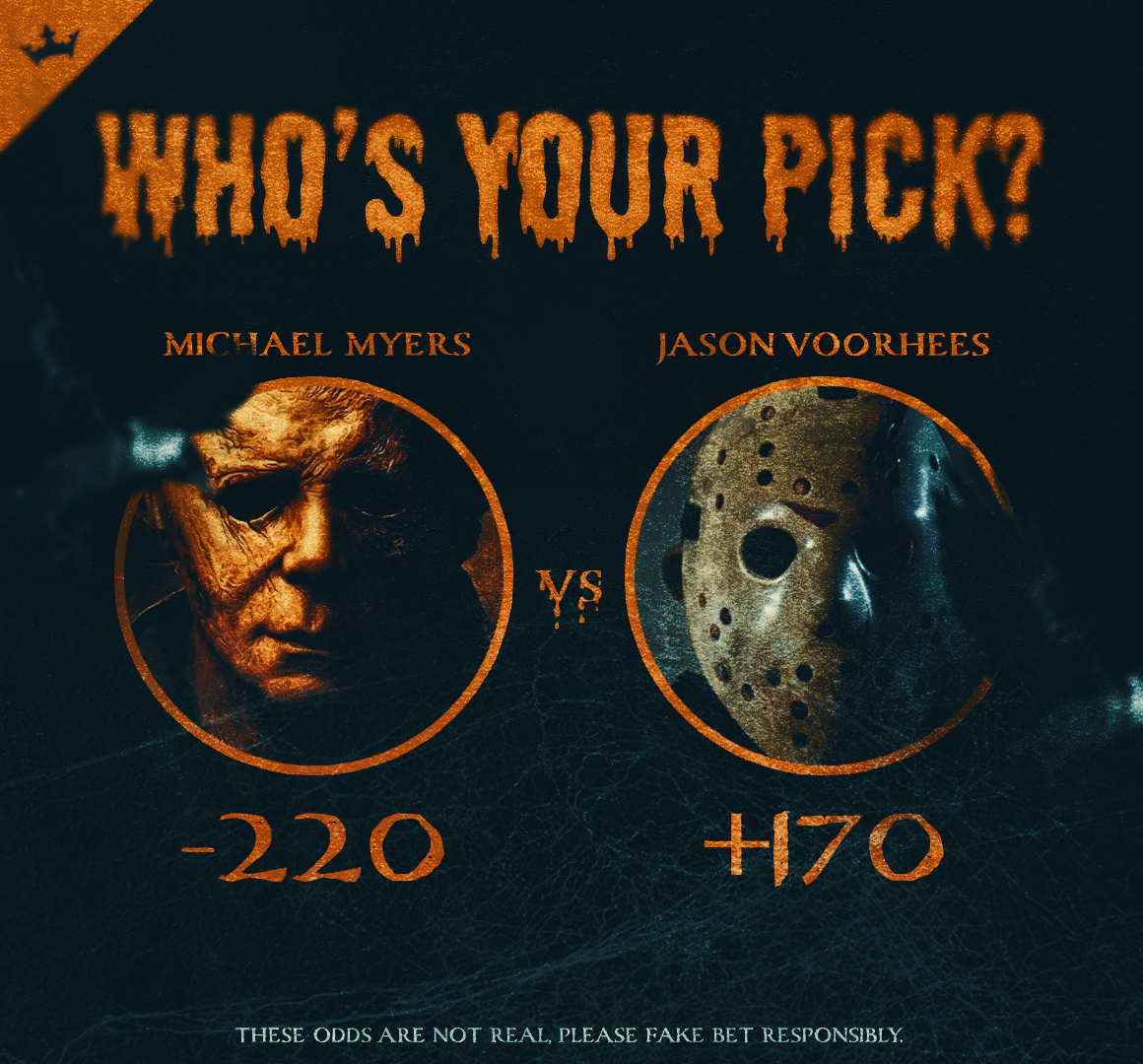 Next up in the Halloween Brawl: Michael Myers vs. Jason Voorhees Who are  you betting on?, image size:1160x1080