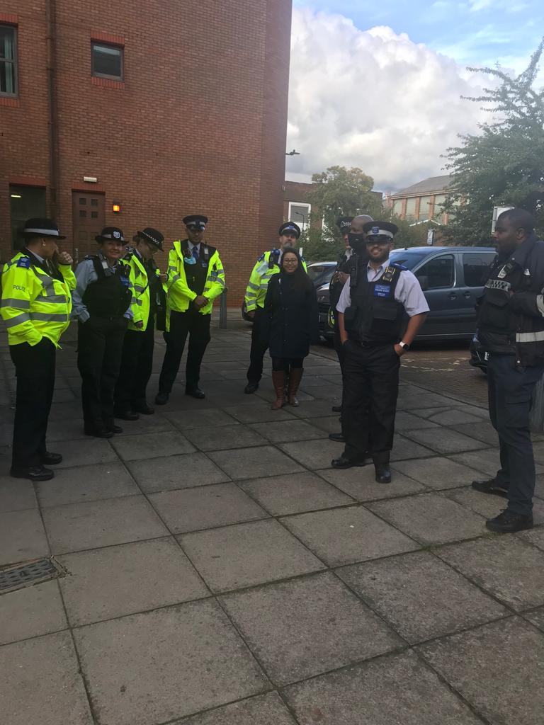 Brent_Council's tweet photo. Making Brent streets safer &amp; building confidence. Enforcement and police officers were out tackling, illegal parking, carrying out licence checks on business premises and instructed workers to move building materials from public footways. #workinghardforbrent #partnershipworking https://t.co/iMsizdFgvI