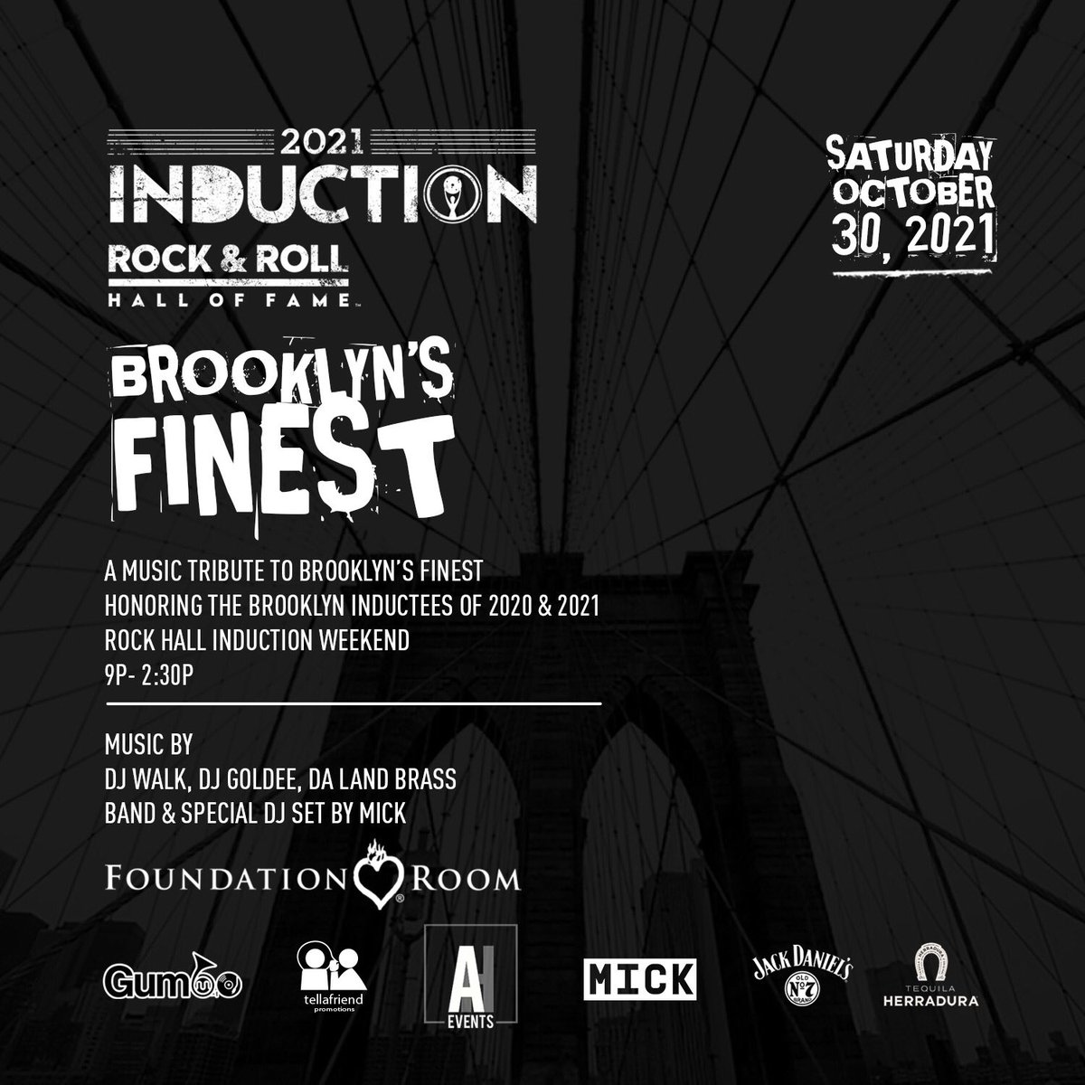 RunwithDJWALK's tweet photo. Rock Halls event after the induction!! Let’s get busy https://t.co/MknfoNrF7r