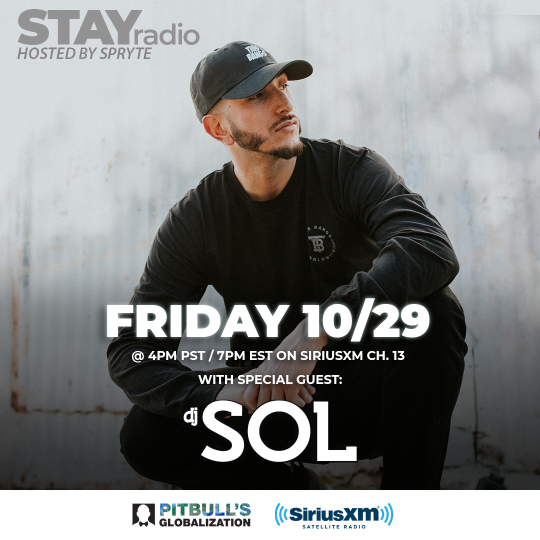 djsol's tweet photo. Today! I’m back on (SiriusXM) Doing a guest set on “STAYradio” @globalizationsxm (SiriusXM / Channel 13) at 4pm PST / 7pm EST!

Big ups to my bro @djspryte for letting me come back on the show. https://t.co/KdHGdIwLtn