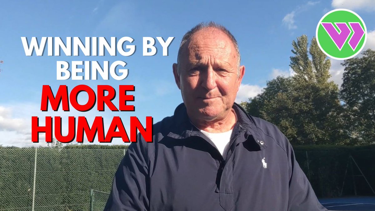 MJWinningSummit's tweet photo. In a world driven by machines... how do we beat them in tennis? To compete, the amateur and pro tennis player HAVE to use technology to their advantage. 

How exactly do we do that?
Learn about it in "BE Human Training" here: https://t.co/9A76qrVRkE #TBD #tenniscoach #tennis https://t.co/TsjE3LMnQf