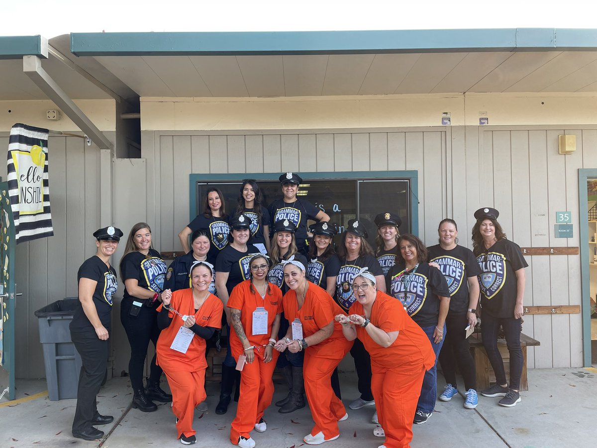 GarinFab4th's tweet photo. To Serve and Correct! Garin 4th and 5th grade teams getting the job done! #WeareBUSD #TheGarinWay https://t.co/BkX0ffXK8V