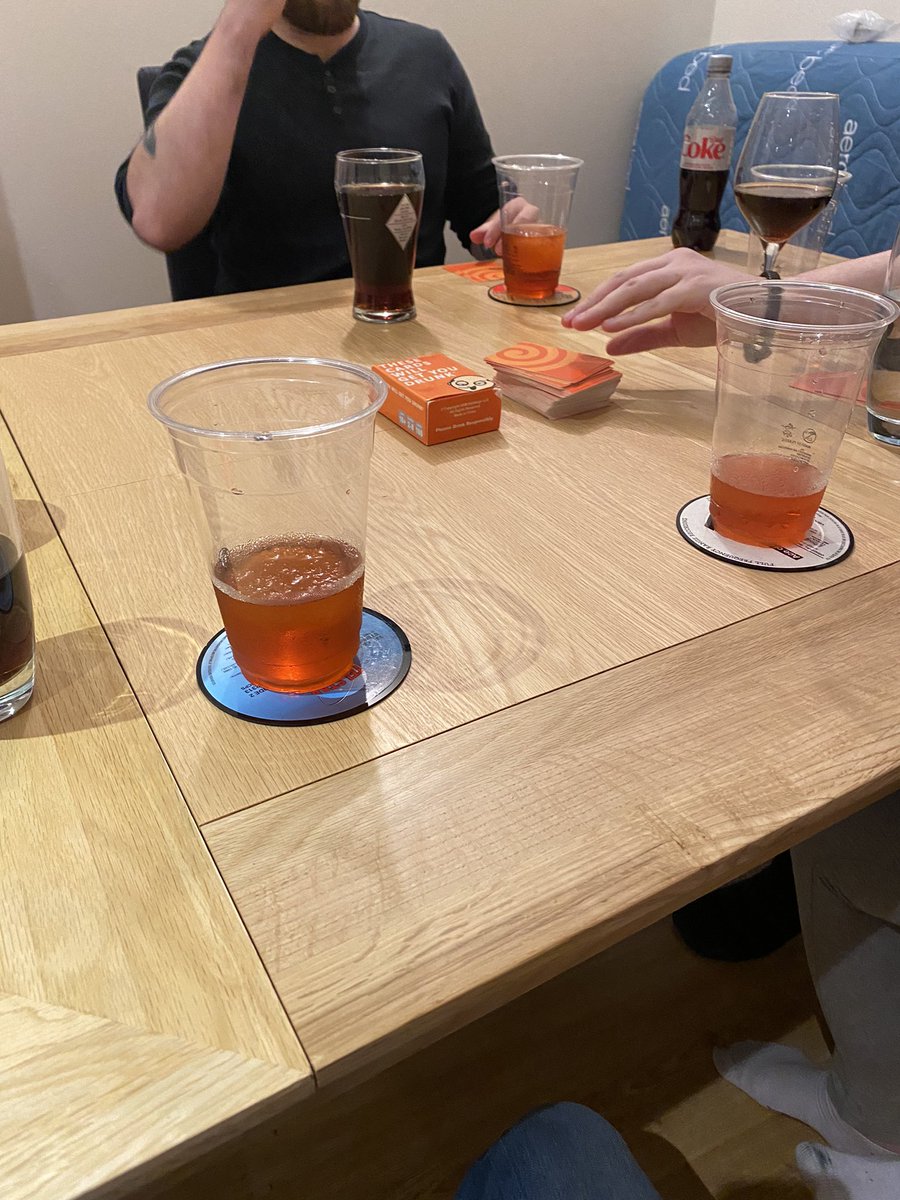 UnlawfulExile's tweet photo. The drinks have started!
#BrightonWeekend
@merdythebarb @PeteQuinnell @Shroomraver @Sablguy_ @/me https://t.co/l2po8PU4q2