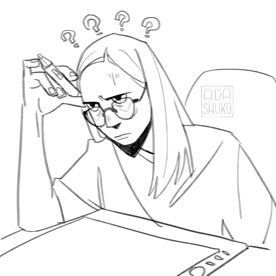 Sometimes I just don't understand what people write to me in English, especially when it's a super detailed description of commissioned character and i'm just sitting here like ???