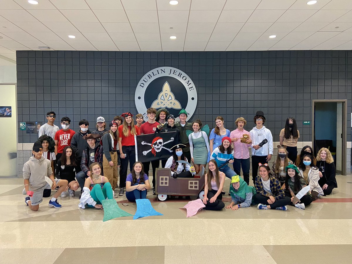 DJHS_CAP's tweet photo. Longwell’s advisory is rockin’ Peter Pan!🧚 https://t.co/RRw7OC6eaz