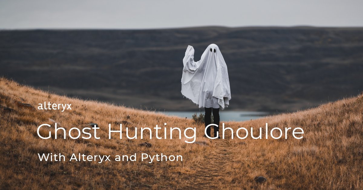 Analytix_Studio's tweet photo. Ghost hunting ghoulore! Check out how we used Python and Alteryx for factor analysis, the equivalent of ghost hunting for your data. See more: https://t.co/UrknzjotIJ 👻 

#AlteryxAnalytics #HappyHalloween #Halloween https://t.co/oGQ8OHsd0E