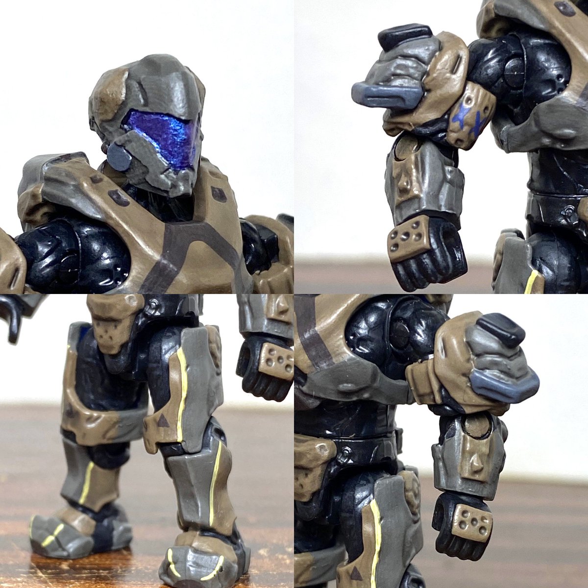 TheGcustoms's tweet photo. Hey guys! Had the pleasure of making Tom-b292 from the books for a commission! His helmet is 3D printed, arms are sculpted, and the rest is hand painted. He and Lucy look GREAT together 🤙🏼🔥 #halo #halobooks #spartanIII #halospotlight (thanks @Halopedia for the info!) https://t.co/kOctrqbuYq
