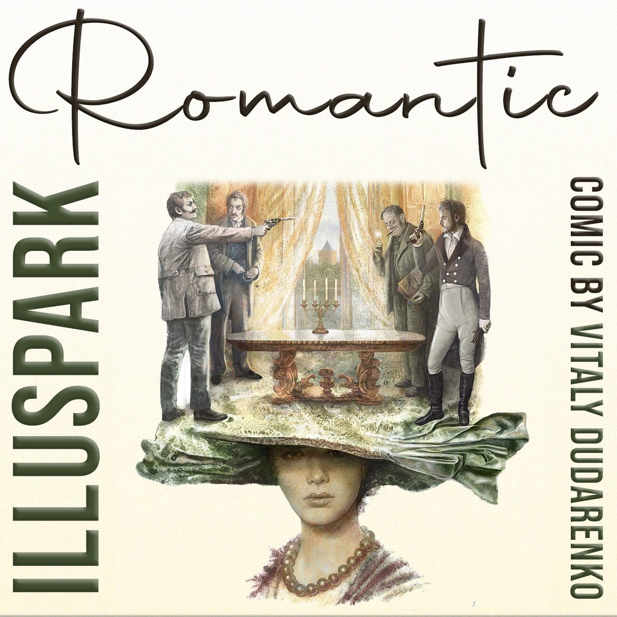 illuspark's tweet photo. 'Romantic' focuses on themes of nature, love, jealousy &amp; spring. 

Find out more on our website or follow us if you love all things comics, animation, or novels.

#art #design #comiccover #comics #onlinecomics #artistsofinstagram #comicartist... https://t.co/qKNL83RDis https://t.co/QF3RpGctZq
