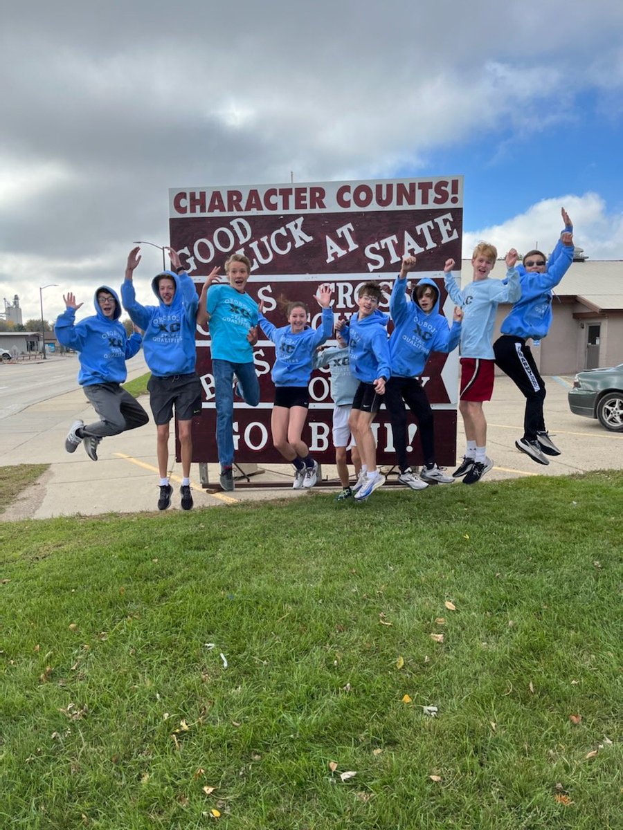 Best. Tradition. Ever. Thank you to <a href="/TheThreeSons/">The Three Sons</a> and <a href="/kirtcarstens/">Kirt Carstens</a> for their unwavering support for all of our <a href="/BojiActivities/">BojiActivities</a> teams and CC Screen Printing for our sweet shirts. Fort Dodge bound! #shocktheworld #kachow #fearthepioneer #proudtobeONE