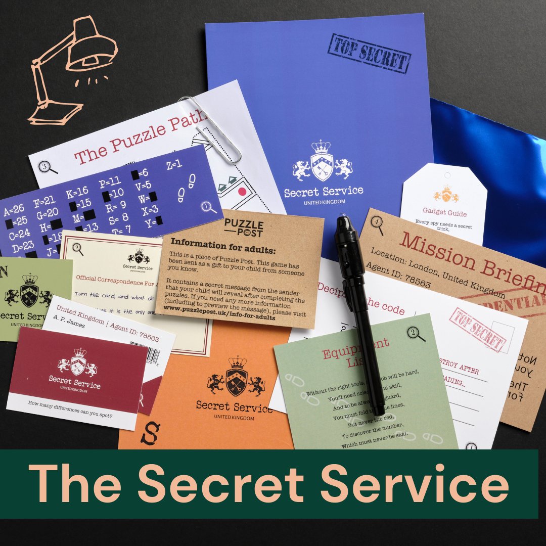 Could your kids be the next big detective?

Solve the secret clues to help Agent Jones crack the code and unlock the vault! Reveal a personal recorded message or one from Agent Jones herself. 

Use the link in our Bio to order yours now!