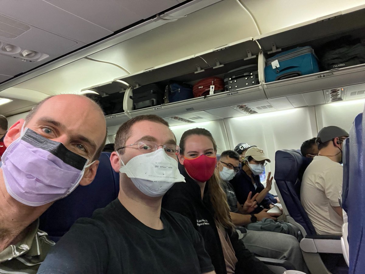 LoyolaEM's tweet photo. 4ish wild days later, the 6 3's are back from our 1st group conference! ACEP 2021 was exhilarating, exhausting, and educational for many, many reasons. Here's to the friends we saw, the friends we made, and the people that got us to where we are! See you next year! https://t.co/oLEsymzeXU