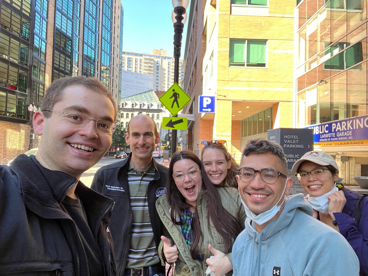 LoyolaEM's tweet photo. 4ish wild days later, the 6 3's are back from our 1st group conference! ACEP 2021 was exhilarating, exhausting, and educational for many, many reasons. Here's to the friends we saw, the friends we made, and the people that got us to where we are! See you next year! https://t.co/oLEsymzeXU