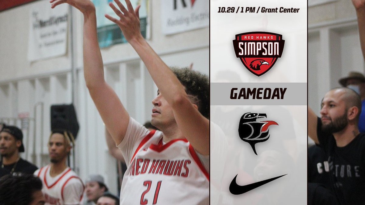 SimpsonRedHawks's tweet photo. .@SUMensBball looks to make it 2-0 as the Red Hawks battle with NWIC today at 1 PM in the Grant Center!
Can’t make it to the game? Catch the live action streamed at https://t.co/zLMWOkLIuT.
#SimpsonRises https://t.co/KwnVedhh1Y