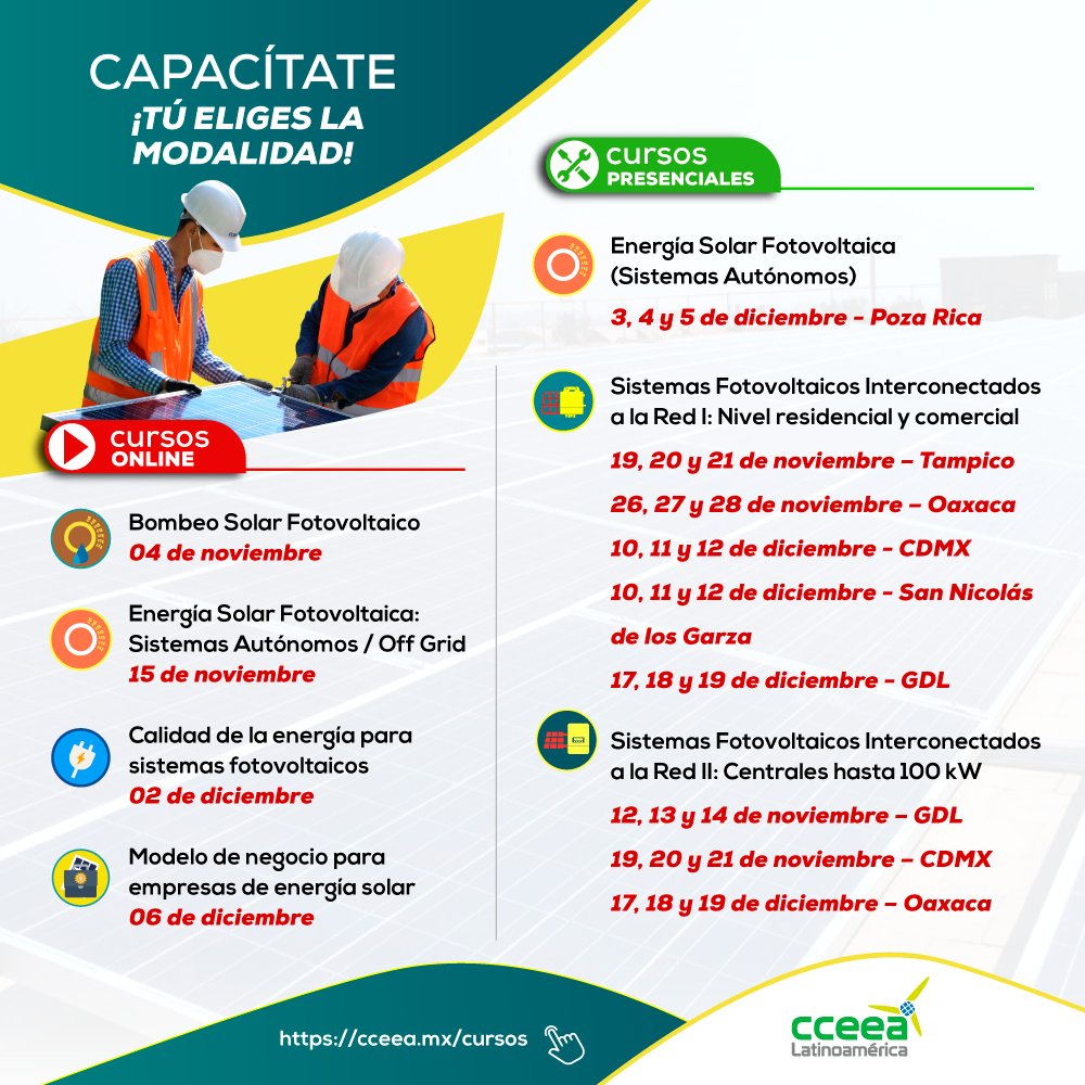 CCEEA's tweet photo. ¿Necesitas 𝐩𝐥𝐚𝐧𝐢𝐟𝐢𝐜𝐚𝐫 𝐭𝐮 𝐩𝐫ó𝐱𝐢𝐦𝐚 𝐜𝐚𝐩𝐚𝐜𝐢𝐭𝐚𝐜𝐢ó𝐧?🤔 Aquí te dejamos nuestro calendario📅 con nuestras fechas mas cercanas, elige la que mejor se adapte a tus necesidades y contacta a un 𝐚𝐬𝐞𝐬𝐨𝐫 𝐂𝐂𝐄𝐄𝐀 ya.😉

👩‍💻➡️ https://t.co/RixqteJgyo https://t.co/eBSyHkKsKd