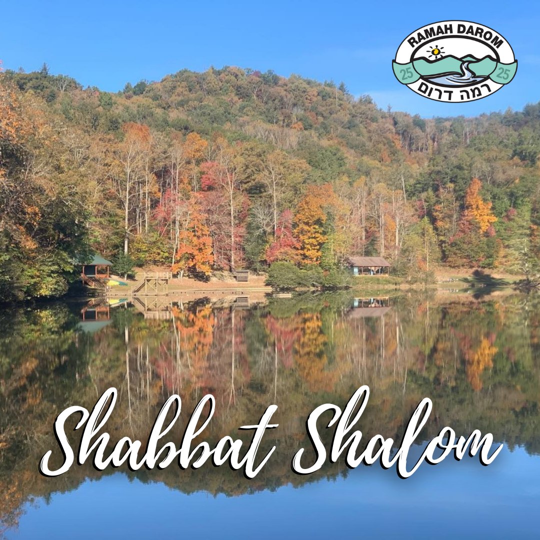 RamahDarom's tweet photo. Shabbat Shalom. After back to back rentals and retreats, with weeks of activity and fun, our campus seems way too quiet, but oh so beautiful. #RAMAHrkable25 #ShabbatShalom #beautifulfall https://t.co/07RswRB9qo