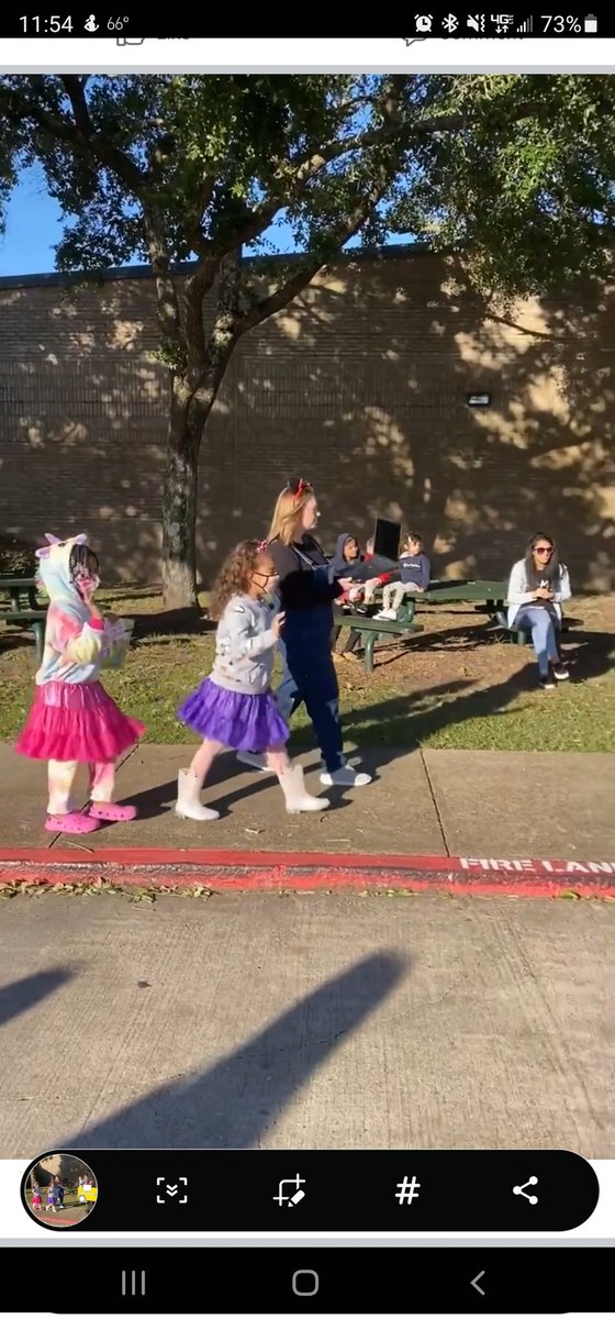 LittlesRaHoot's tweet photo. I had a few of my firsties join me for the book character parade today. Others joined via zoom and we all had fun checking out the amazing book characters. We were at the very end of the parade, I told them, they just saved the best for last. @HumbleISD_OE #HISD_virtual https://t.co/hTdPyH0CAD