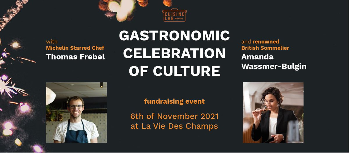 CuisineLab's tweet photo. Cuisine Lab has the pleasure to invite you to our first fundraising event! You will belong to the founding circle of donors to build our flagship social integration restaurant, AGORA. ☺️🤗 https://t.co/BlGeowm54g