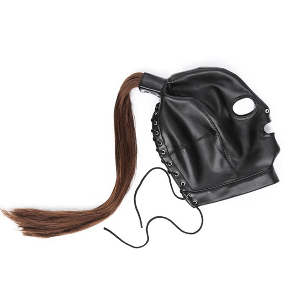 ChastityLoja's tweet image. 💎 Mascara de Couro com Cabelo Falso Pony Tail Slave Hood 
 chastity.com.br/produto/mascar…
👉 166.90
 #BSDM #capuz #jogosadultos #mascara #MáscaradeCouro #ponygirl #vestuário
