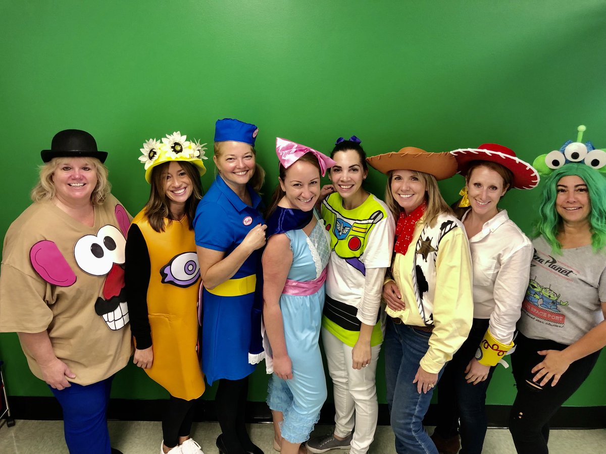 Happy Halloween 👻 from the Saltzman Toy Story Crew.