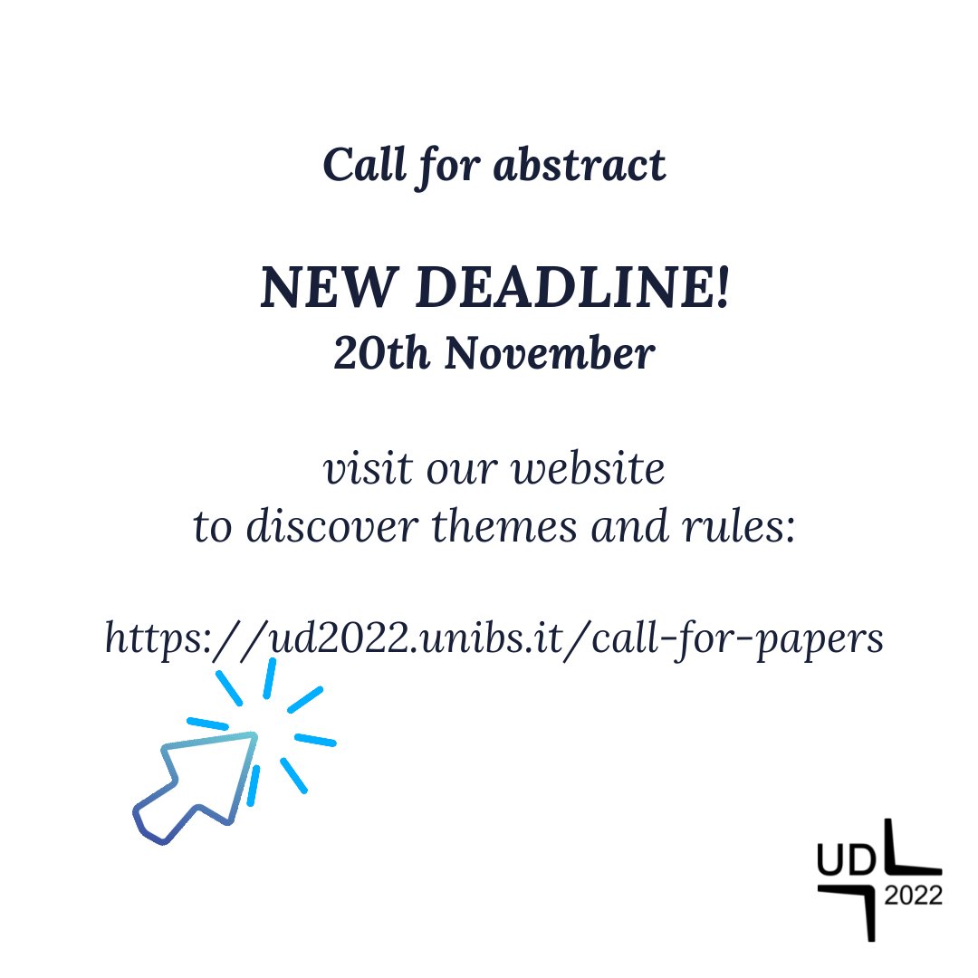 Sixth #InternationalConference on #UniversalDesign #Brescia #September2022