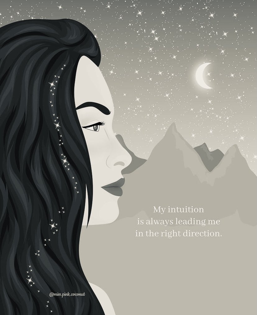 ListenMySister's tweet photo. Trust yourself, your heart &amp; your intuition ✨ https://t.co/CVdGlkModt