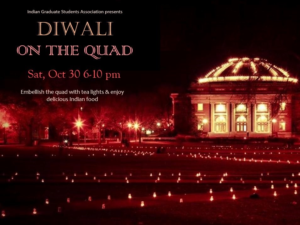experience_cu's tweet photo. This Saturday, one of our favorite campus events returns! Celebrate Diwali on the Quad by lighting tea lights, enjoying delicious Indian food, and more!

More info can be found here: https://t.co/E6vosVPHJW

#VisitChampaign #OutsideofOrdinary https://t.co/UGo0nGtdMG