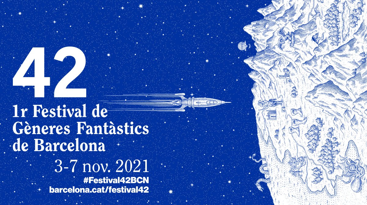 ✍ + de 200 participants
⚡ 75 activitats
📆 5 dies
📍 2 espais

📅Del 3 al 7 de novembre, no et perdis la primera edició del nou Festival de Gèneres Fantàstics de Barcelona.  

🙌📚No et perdis el #Festival42BCN!