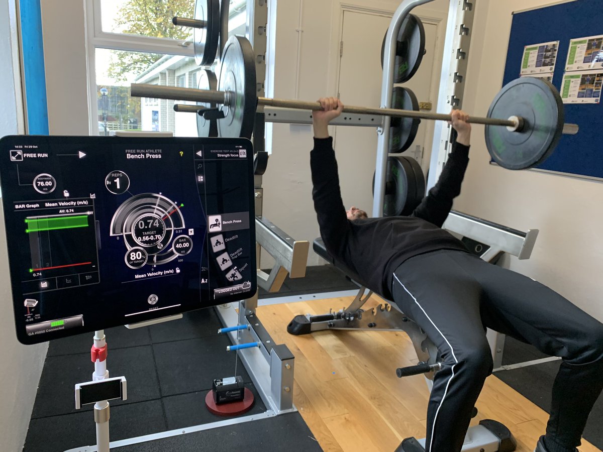 TSD_OutdoorFit's tweet photo. Great session today exploring #VelocityBasedTraining with our SES students using @GymAware from @performbetteruk https://t.co/D7tsJEUpu5