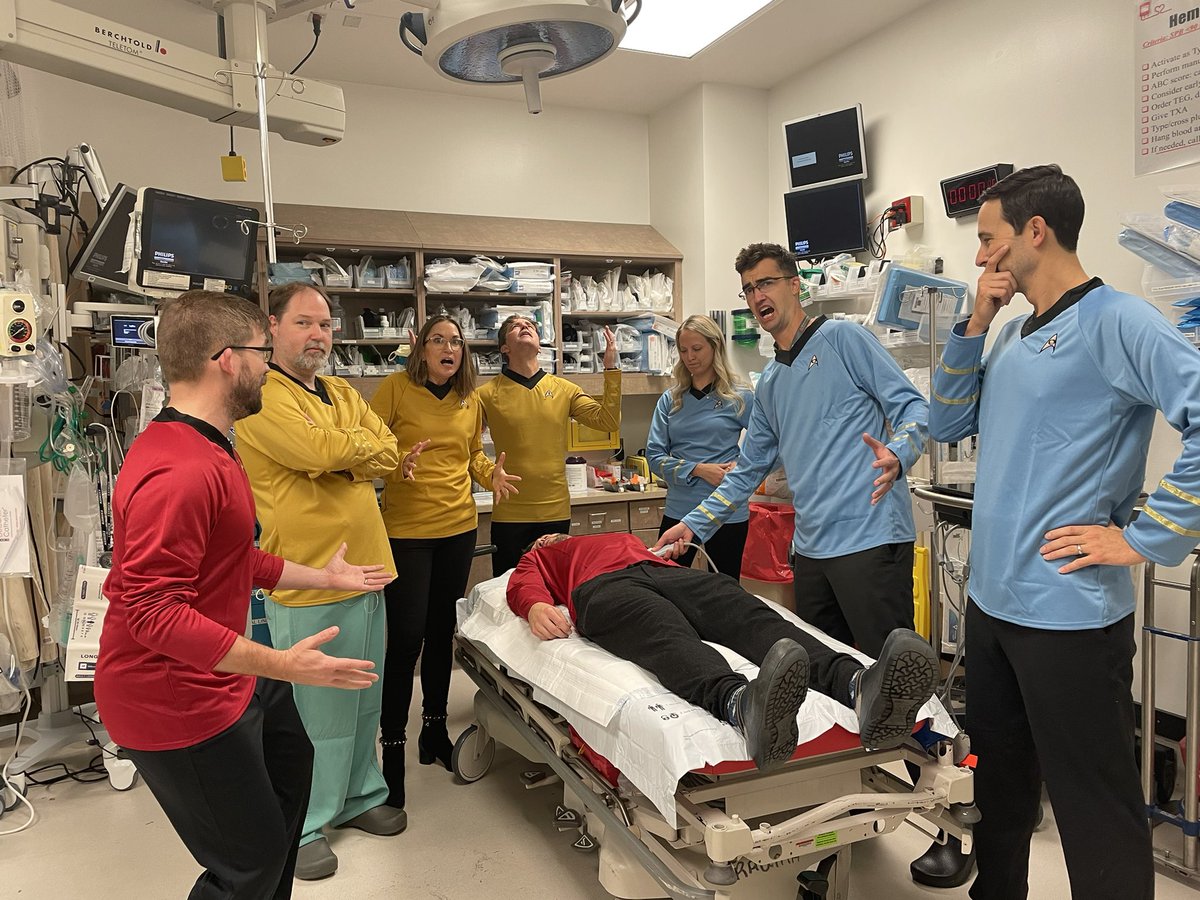 <a href="/rwinfield11/">Rob Winfield</a> <a href="/KUHospital/">The University of Kansas Health System</a> @SydneyRadding <a href="/DrSteveEaton1/">Stephen Eaton MD, FACS</a> <a href="/JocelynHunterMD/">Jocelyn Hunter Rose</a> <a href="/dr_guidry/">Christopher A. Guidry</a> <a href="/Dr_Stepheny/">Stepheny Berry, MD, FACS</a> <a href="/cameronmccoy/">Cameron McCoy</a> @WesselErich <a href="/scottturner507/">Scott Turner</a> <a href="/ku_trauma/">KU Acute Care Surgery Research</a> <a href="/KUMedCenter/">KU Medical Center</a> RED SHIRT DOWN!!! RED SHIRT DOWN!!!