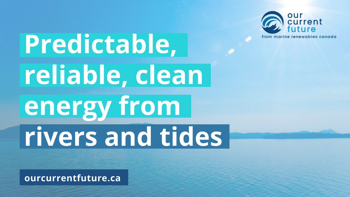NovaInnovation's tweet photo. 🌊🌍🤝A new campaign from our friends @Canadian_MRE explains how tidal stream energy will play a key role in meeting our global climate goals and net zero targets. Take a look at https://t.co/07g8dHULtk #OurCurrentFuture #COP26 #Sustainability #oceanenergy #tidalenergy #NetZero https://t.co/dz8MMriGdM
