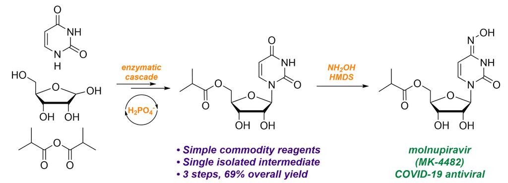 PatrickFier's tweet photo. Great to see our novel synthesis of molnupiravir published in @ACSCentSci! #MerckChemistry
https://t.co/jAnP15QSfC https://t.co/MCxnMJqp7h