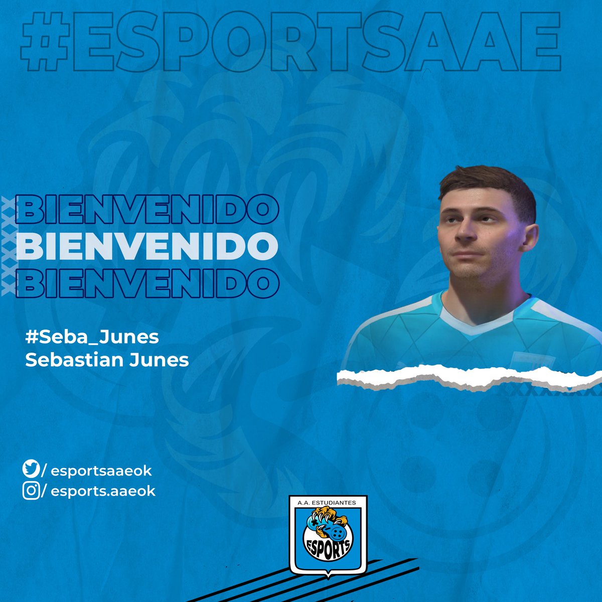 K7Designer's tweet photo. Seguimos a full con @eSportsAAEok 💙 https://t.co/v8dgyw7h3Y