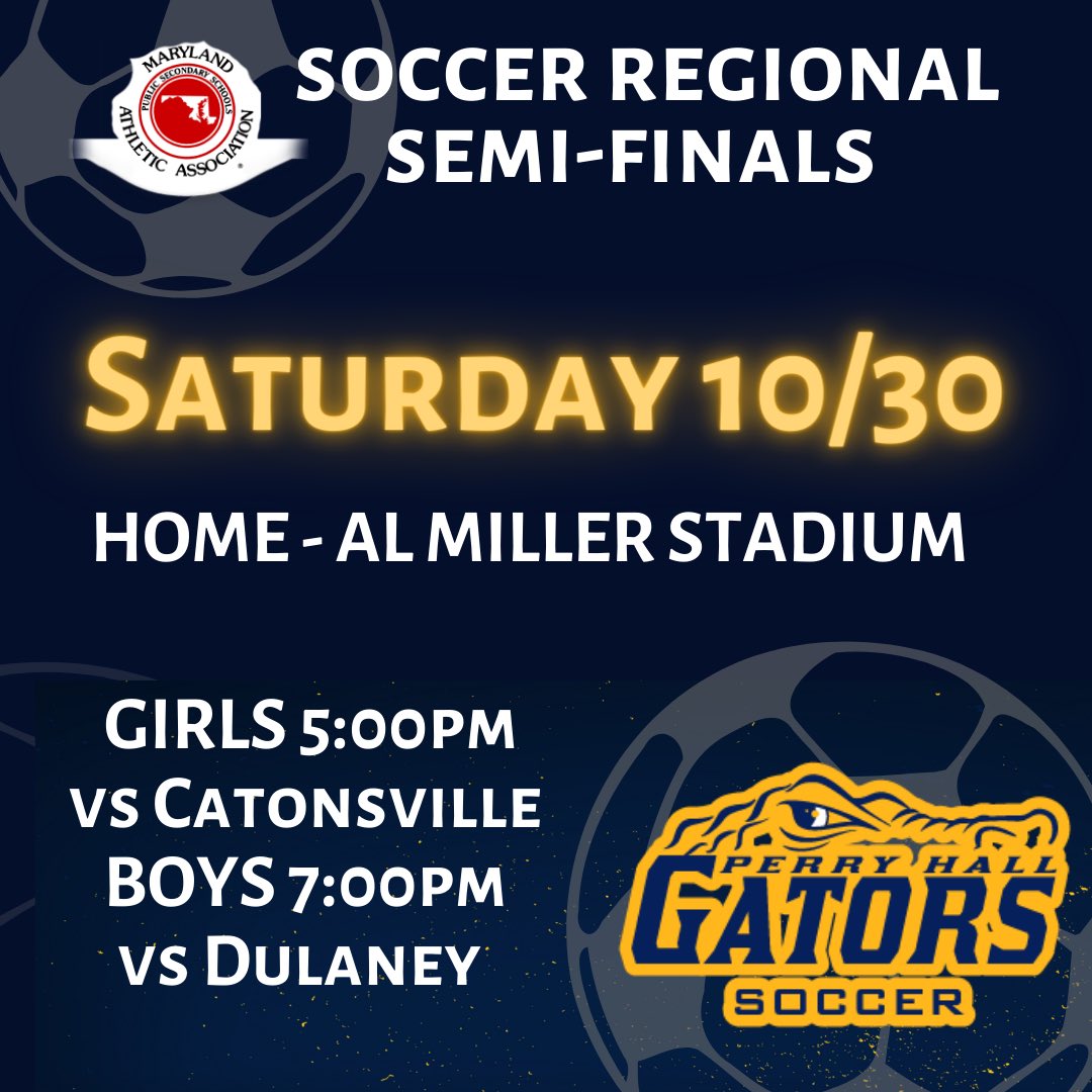 hs_hall's tweet photo. @Hall_Pride Pack the Swamp β¨tomorrowβ¨ at 5 & 7 for your Varsity Gators competing in @MPSSAA_Org Regional Semi-finals! πβ½οΈ #HallYEAH #HallPride
πStill taking pizza pre-orders, now through 7:00pm tonight π https://t.co/5muihm6fnr