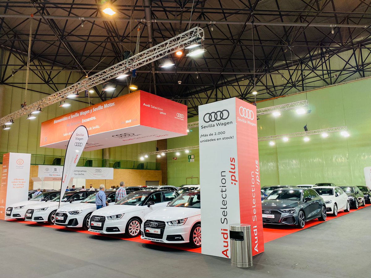 SevillaWagen's tweet photo. ¿Sin plan para este finde? 🧐
¡Ven a visitarnos al Salón del Motor de Ocasión de Sevilla! 😎
Nuestros asesores estarán encantados de encontrarte el coche de ocasión perfecto. 🚗😍
📍@fibesevilla
#Volkswagen #Audi #AudiSelectionPlus #DasWeltAuto #SevillaWagen #SalonMotor2021 https://t.co/vc80Qxivrd