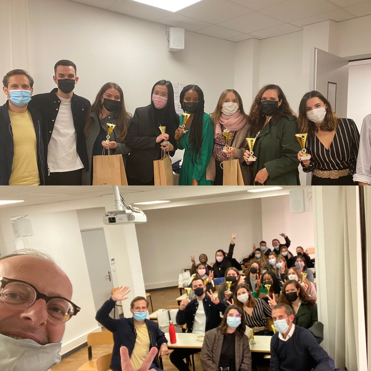 Top fin de semaine avec la compet d intégration des part Time 3 avec le top annonceur <a href="/bureauvallee/">Bureau Vallee</a> <a href="/EmericCaramico/">Emeric Caramico</a> ! Bravo et merci 🙏 #mbadmb @MBADMB <a href="/EFAP_/">EFAP</a> <a href="/HUBInstitute/">HUB Institute</a>