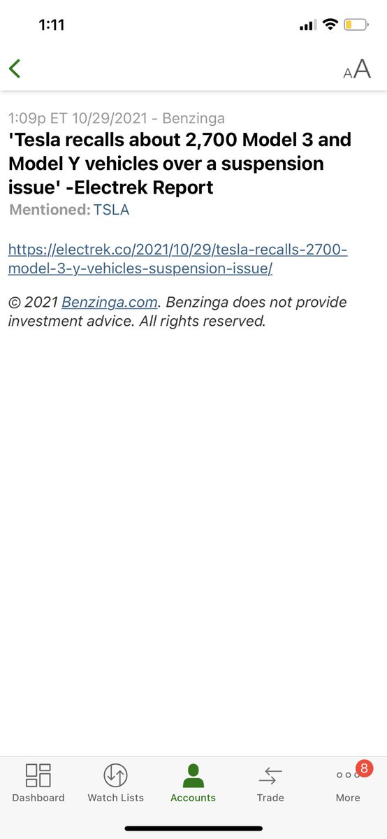 defi_wealth's tweet photo. Tesla stock to $500 as manufacturing defects pile up #TeslaCrash #TeslaShort #Wallstreetbets #Reddit #Bitcoin #Dogecoin #GME #AMC https://t.co/VTtcDI2XsQ