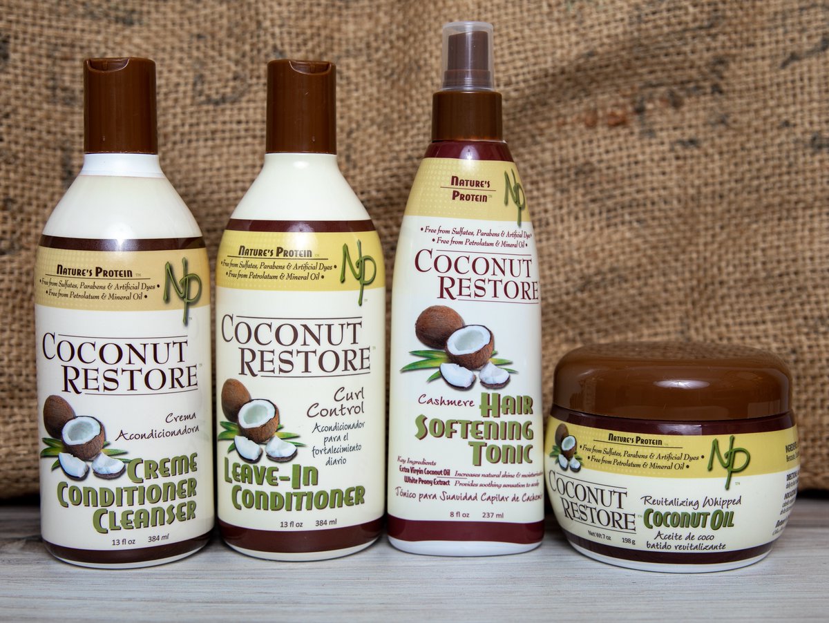coconutrestore's tweet photo. Use Coconut Restore for your next wash day! 😍🥥 #WashDay #CurlyHair https://t.co/6d61fH6SW0