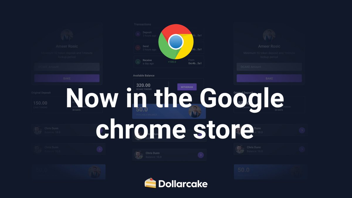 We are live in the google chrome store. Download v1.0 now.

dollarcake.com/download