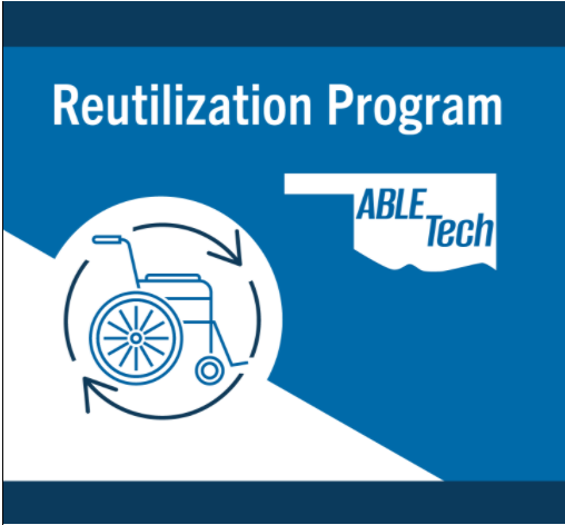 ok_hca's tweet photo. Do you have gently-used medical equipment? Donate it to the Device Reutilization Program and ABLE Tech will make sure it is cleaned, repaired and given to an Oklahoman in need. View the list of immediate equipment needs and find a donation site near you! https://t.co/rGnv1vKI5L https://t.co/odGDbmUzhl