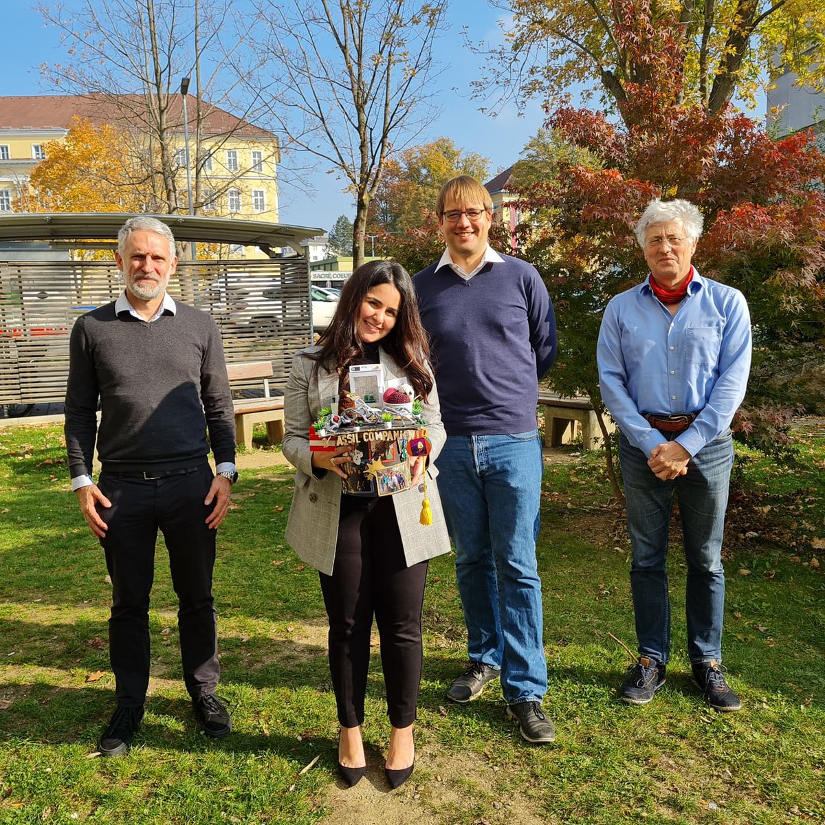 KouristLab (@kouristlab) on Twitter photo And another one 🥳
A great day at the Kourist lab today as the sun was shining and Leen <a href="/bacterialmaster/">Leen Assil-Companioni</a> successfully defended her doctoral title 🎓 And another one 🥳
A great day at the Kourist lab today as the sun was shining and Leen <a href="/bacterialmaster/">Leen Assil-Companioni</a> successfully defended her doctoral title 🎓