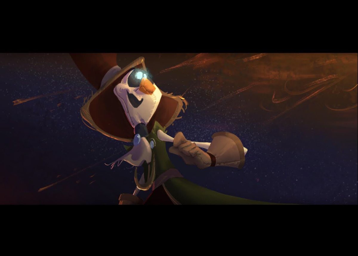 JessDavila_Art's tweet photo. Been studying cinematography lately! Here’s the Scarecrow excitedly watching Dorothy’s spaceship crash land on his planet 🚀
#keyframe #colorkey #cinematography #thewizardofoz #thescarecrow #personalproject #visdev #techiwizardofoz https://t.co/IM8y9tKeqG