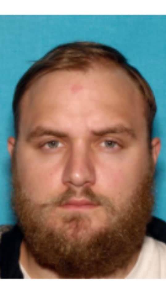 kfor's tweet image. Here is an image with the suspect Braedon Chesser with a beard. He is considered armed and dangerous after a deputy was shot 7 times Friday morning in Pottawatomie County. #KFORAlert Full details on the story --&amp;gt; trib.al/78CzBj8