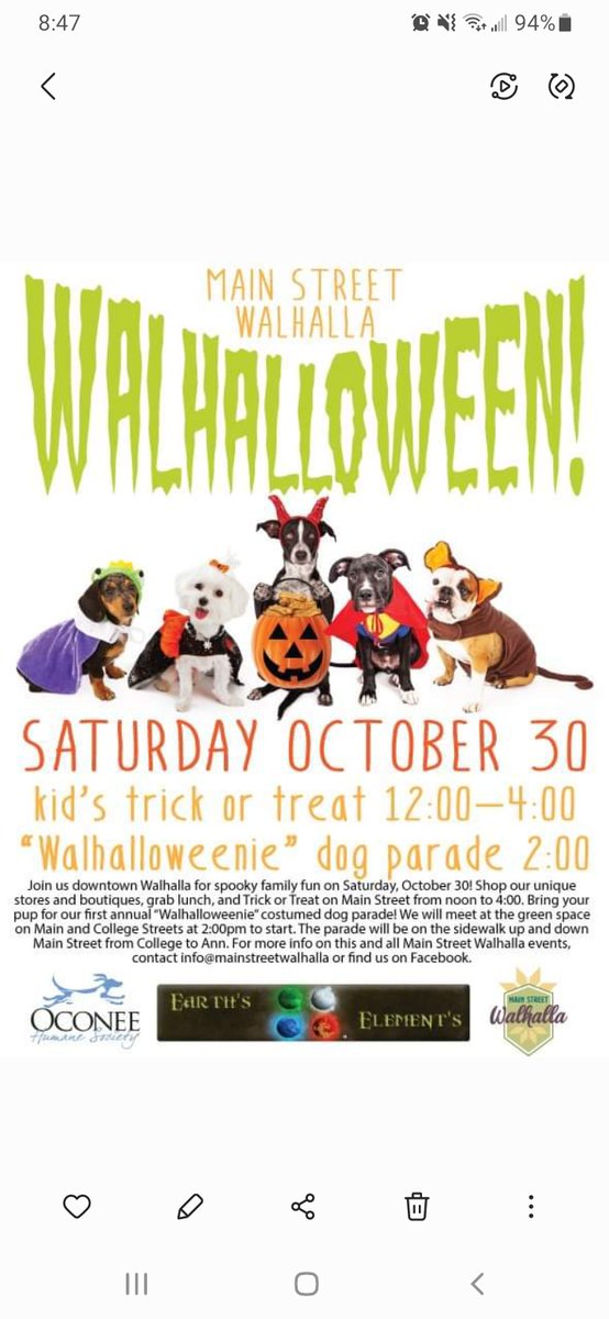 walhallapd's tweet photo. Halloween Events https://t.co/9iayRXENIq https://t.co/NDDPNcC4In